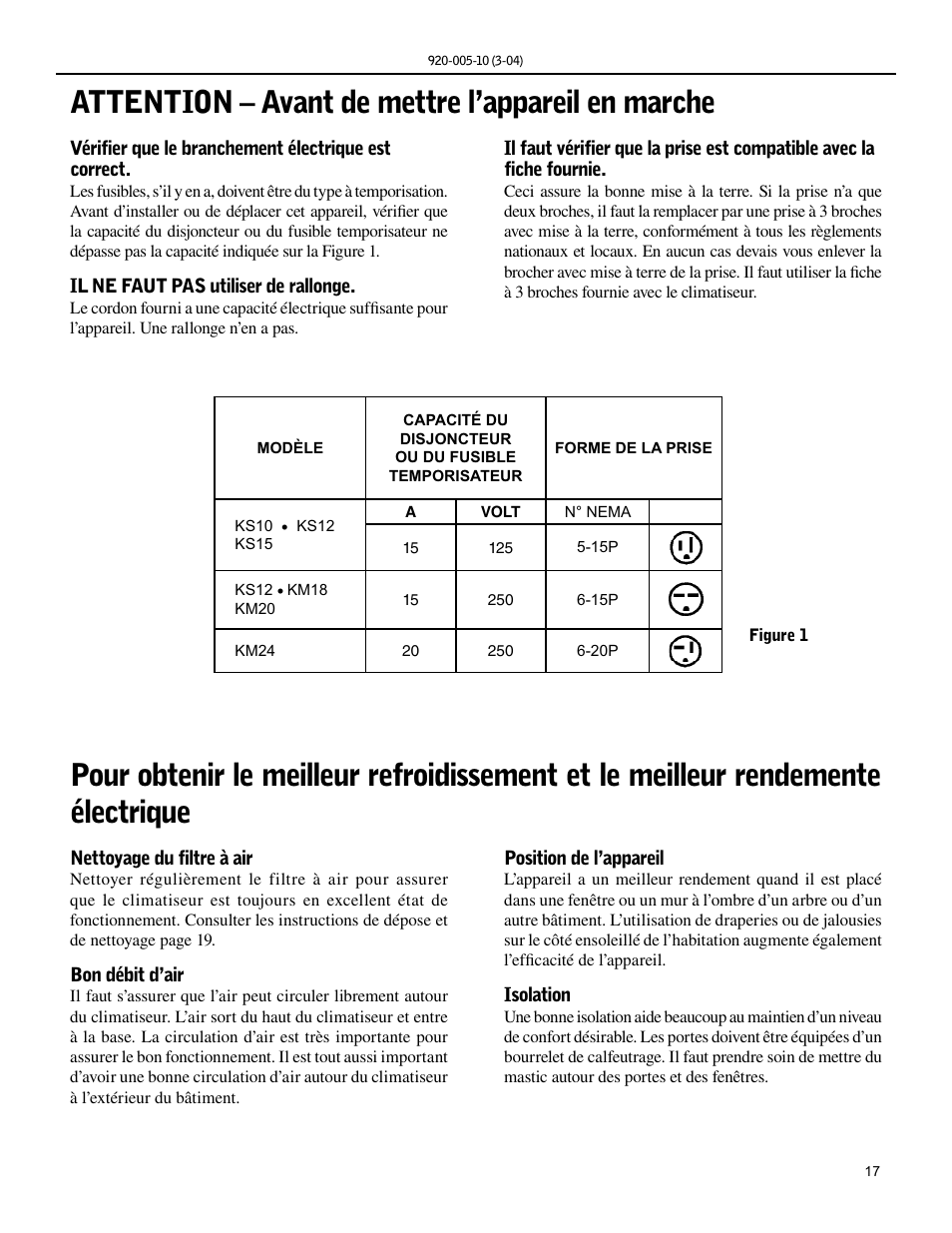 Friedrich KS12 User Manual | Page 17 / 24