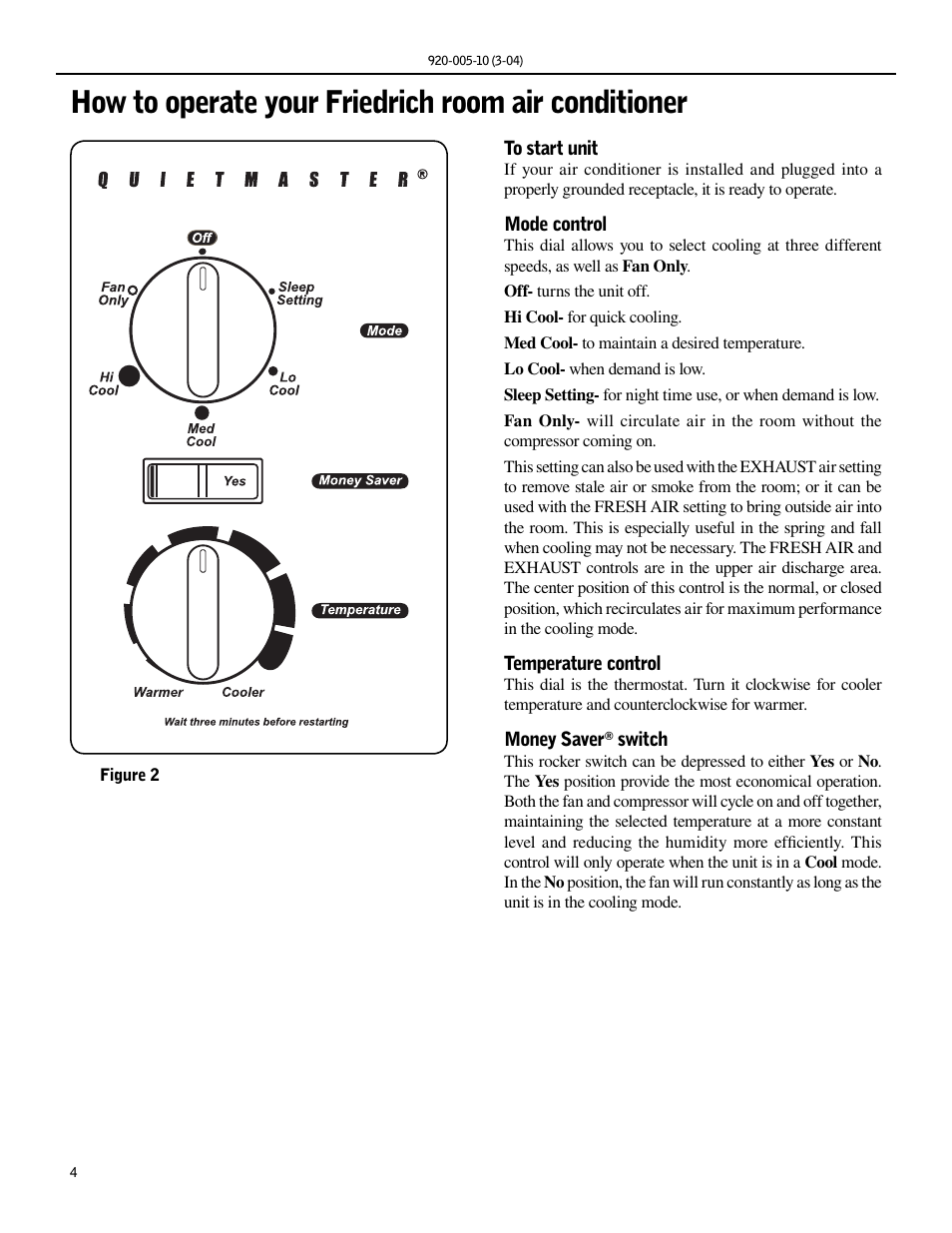 Friedrich KS12 User Manual | Page 4 / 24