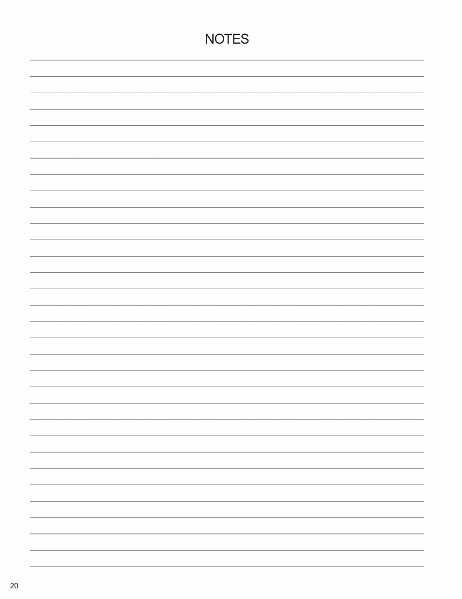 Friedrich P012A User Manual | Page 22 / 24
