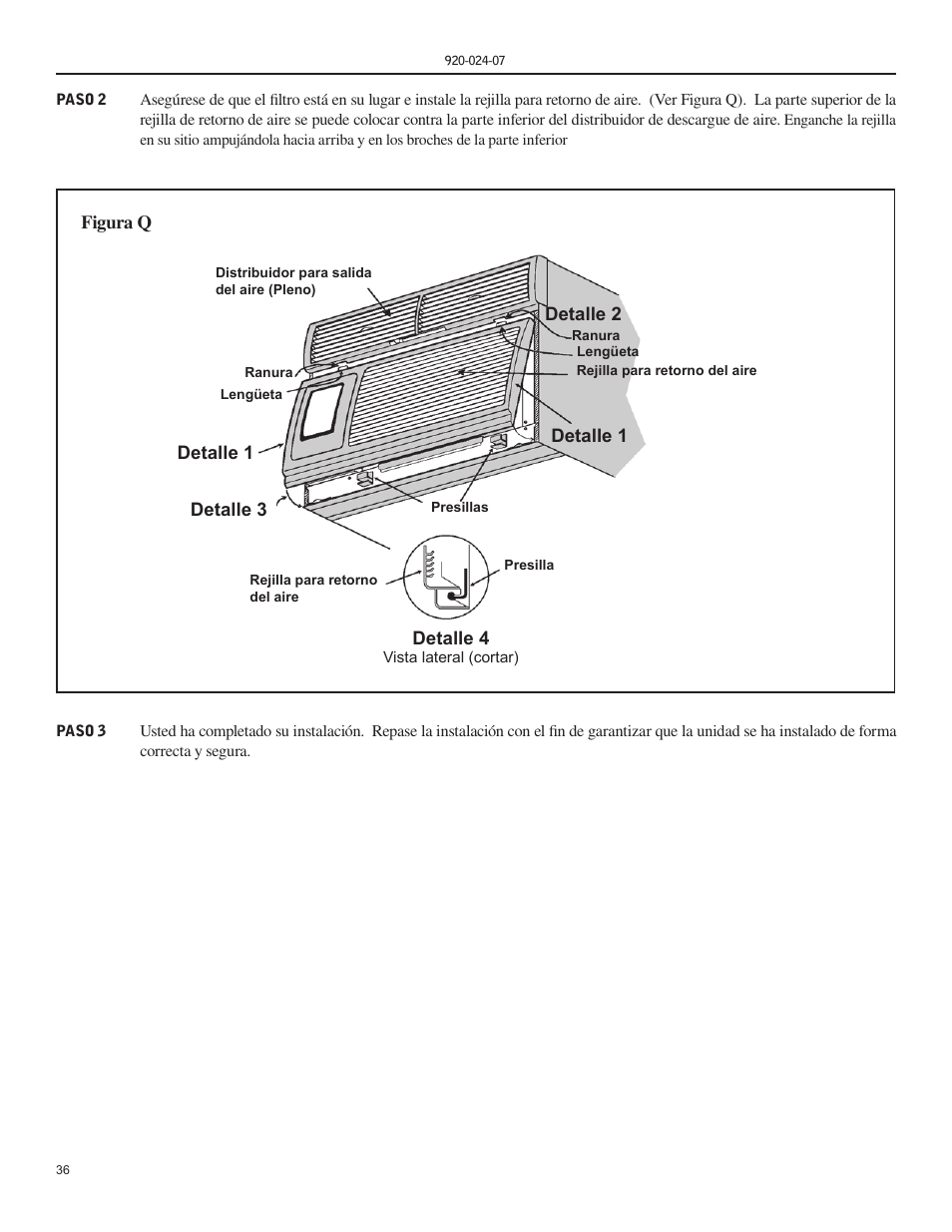 Friedrich HAZARDGARD SH15 User Manual | Page 36 / 60