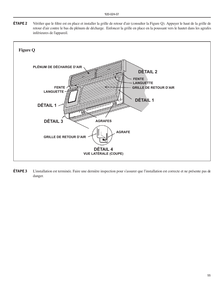 Friedrich HAZARDGARD SH15 User Manual | Page 55 / 60