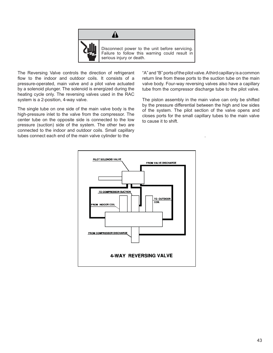 Warning | Friedrich KUHL R-410A User Manual | Page 44 / 87