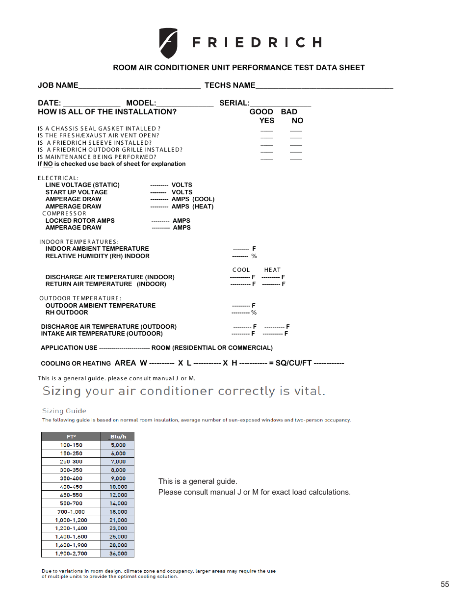 Friedrich KUHL R-410A User Manual | Page 56 / 87