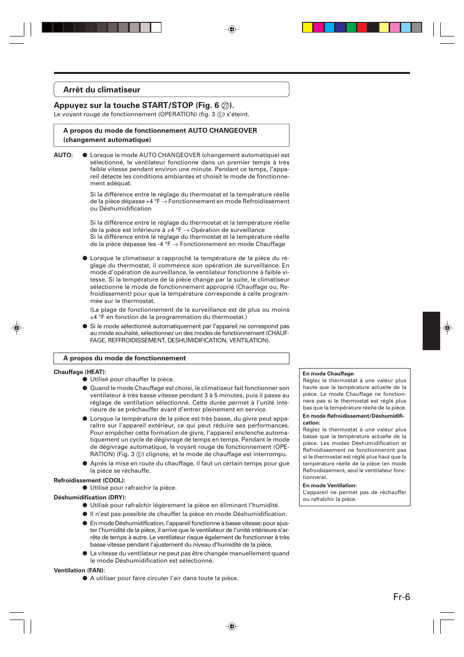 Fr-6 | Friedrich MW24Y3F User Manual | Page 21 / 46