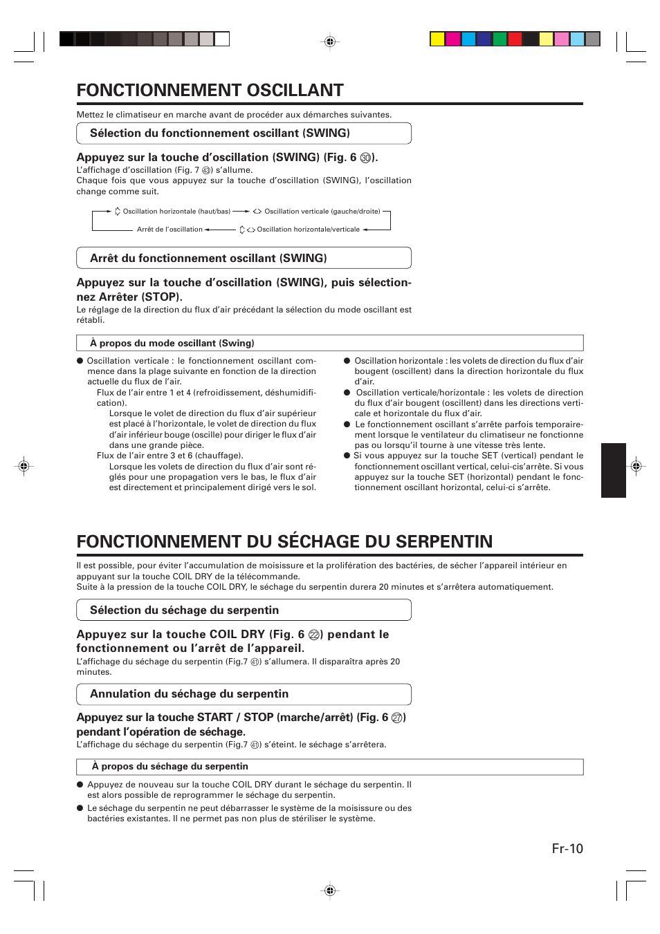 Fr-10 | Friedrich MW24Y3F User Manual | Page 25 / 46
