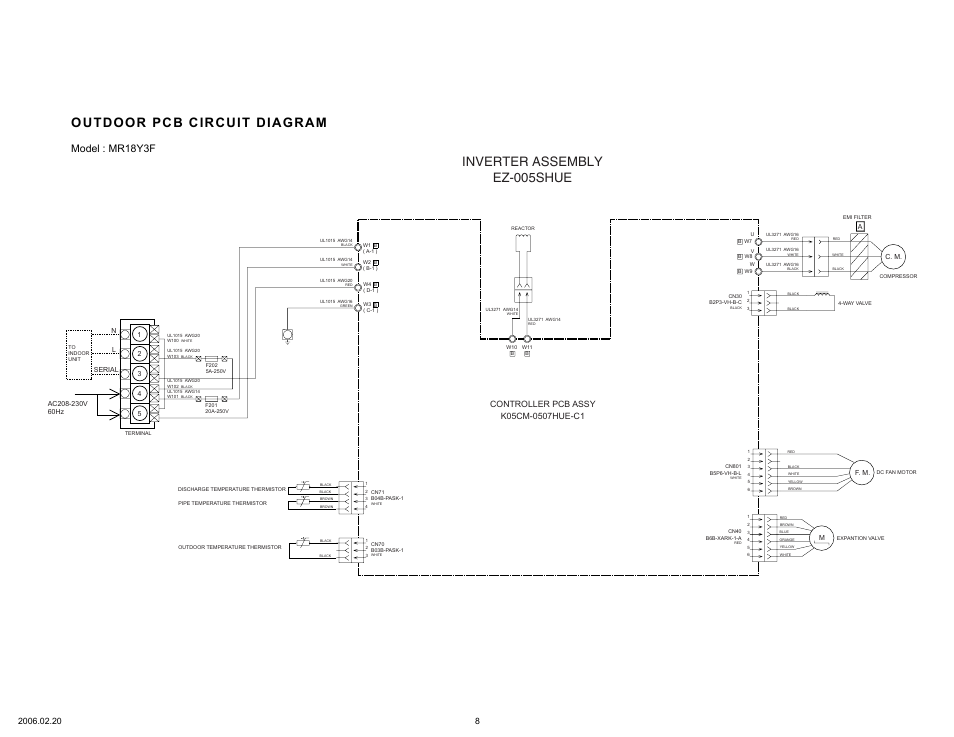 Model : mr18y3f | Friedrich MW18Y3F User Manual | Page 9 / 19