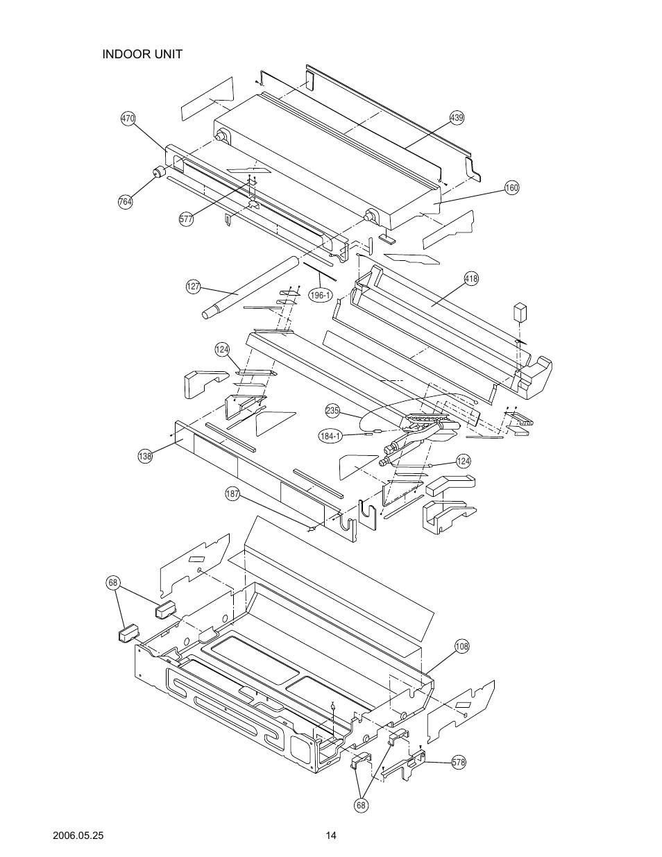 Indoor unit | Friedrich MS24Y3F User Manual | Page 15 / 29