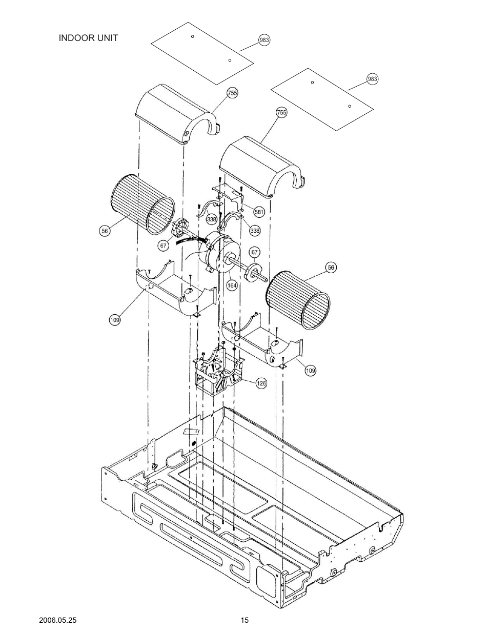 Indoor unit | Friedrich MS24Y3F User Manual | Page 16 / 29