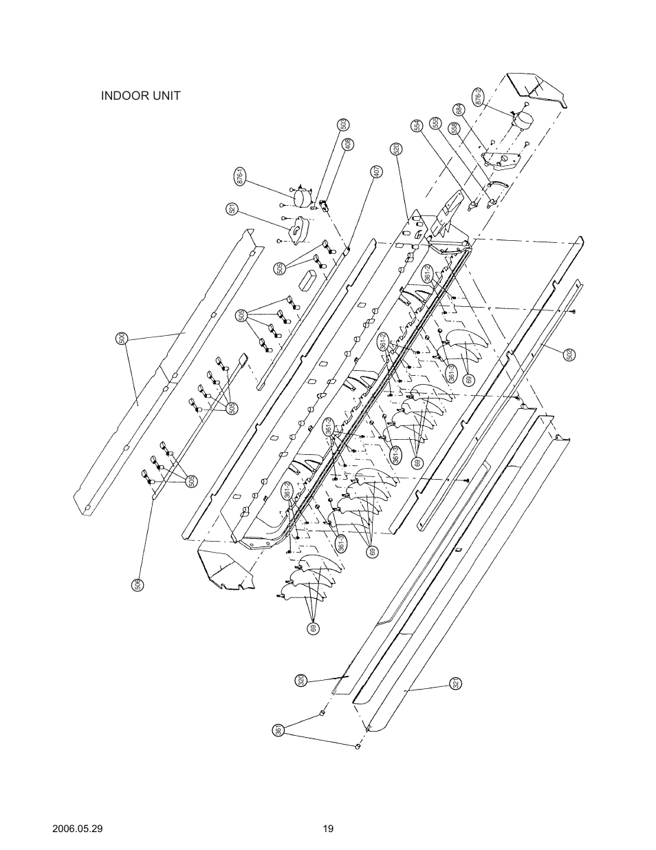 Indoor unit | Friedrich MS24Y3F User Manual | Page 20 / 29