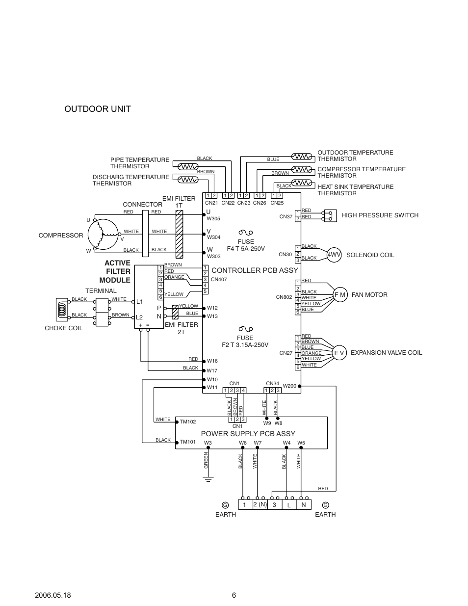 Outdoor unit | Friedrich MC24Y3F User Manual | Page 7 / 25