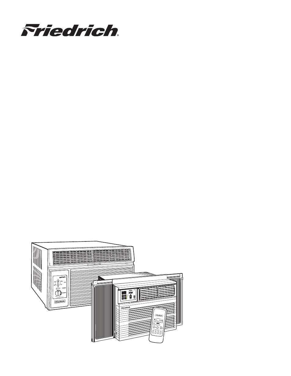 Friedrich 2006 User Manual | 32 pages