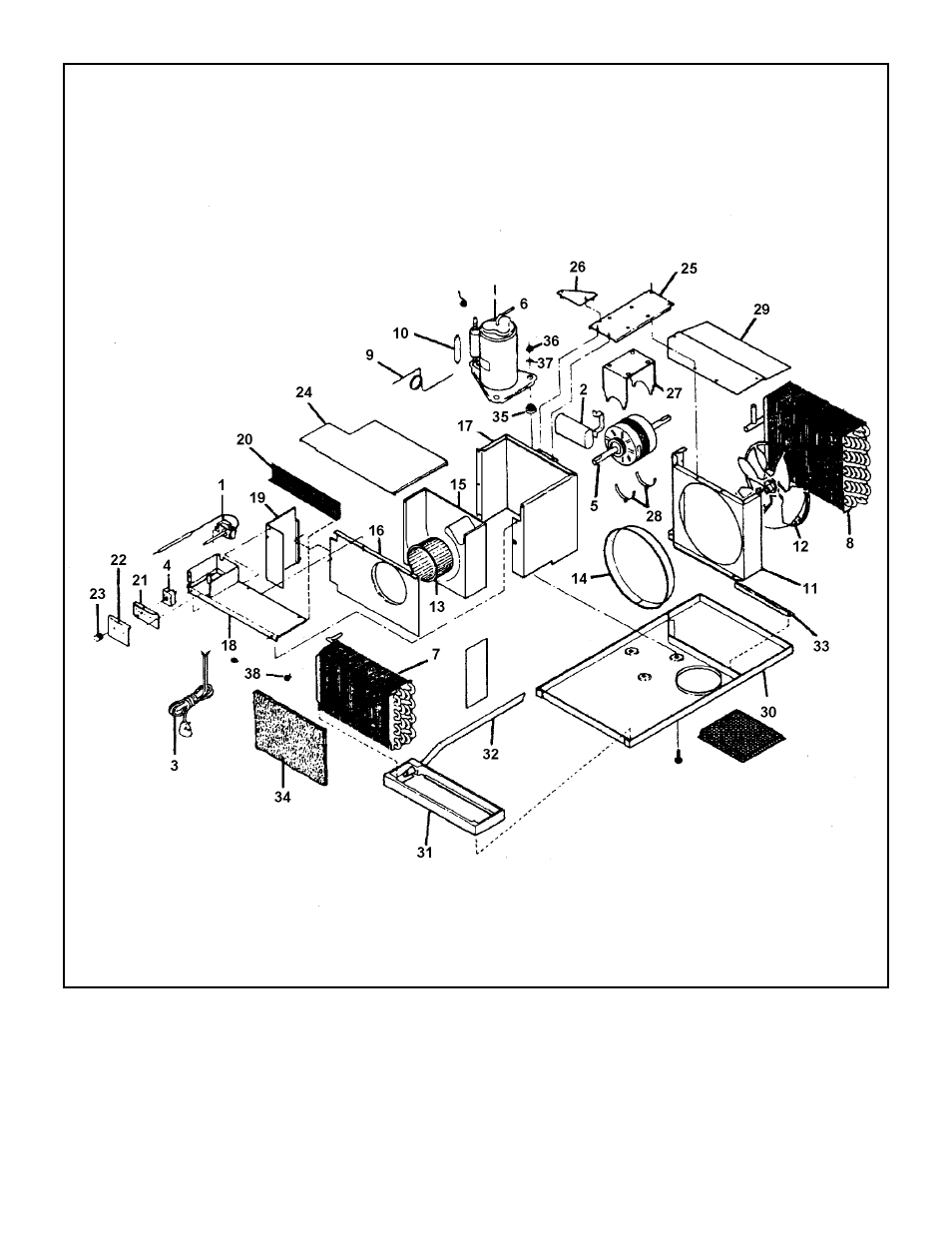 Sc" series chassis parts | Friedrich 2006 User Manual | Page 28 / 32