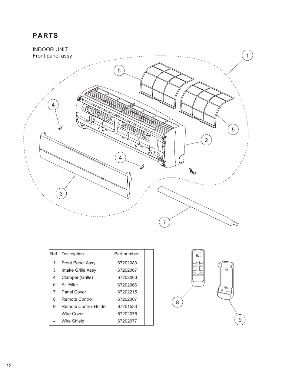 Friedrich MR12Y3H User Manual | Page 13 / 23