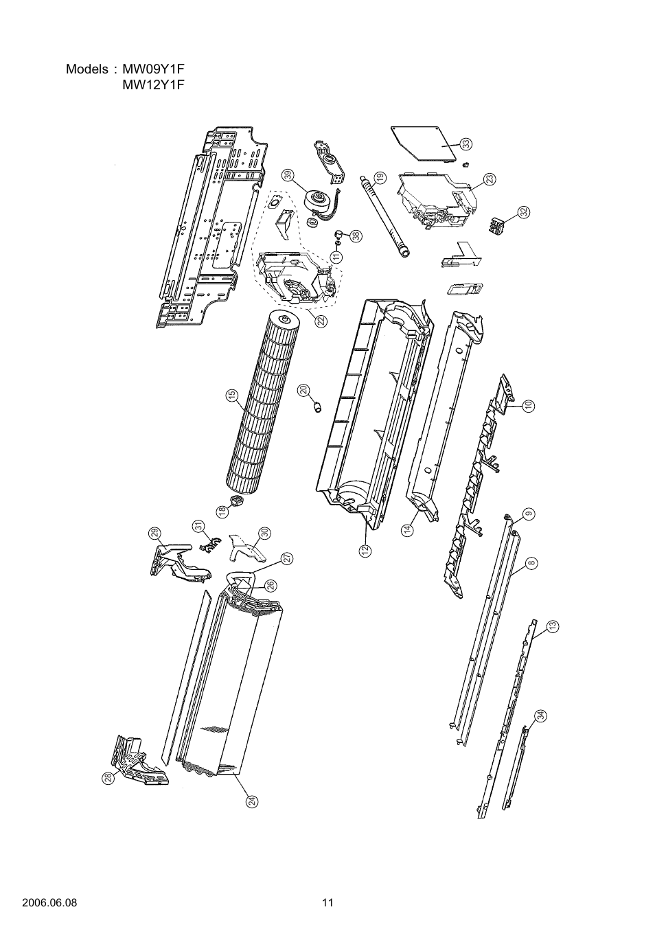Friedrich MW12Y1F User Manual | Page 12 / 17