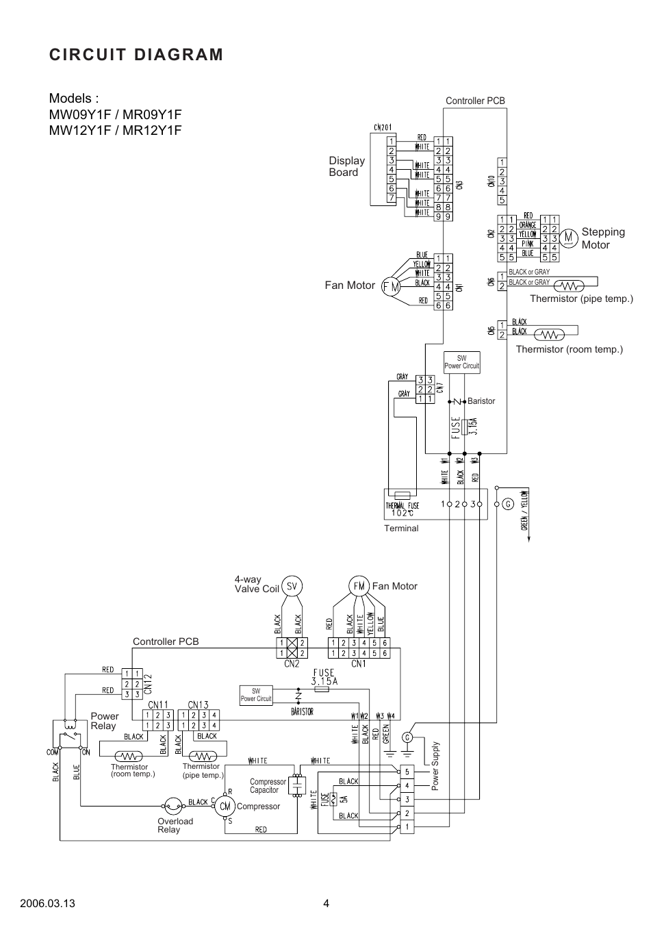 Friedrich MW12Y1F User Manual | Page 5 / 17