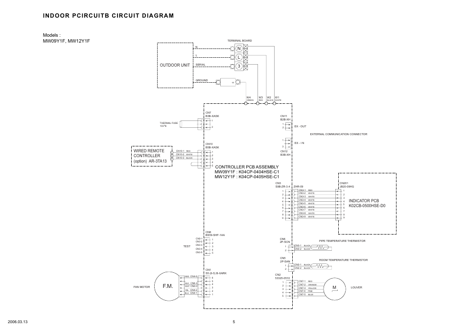 Friedrich MW12Y1F User Manual | Page 6 / 17