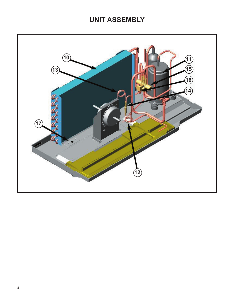 Unit assembly | Friedrich E07K**B User Manual | Page 4 / 12