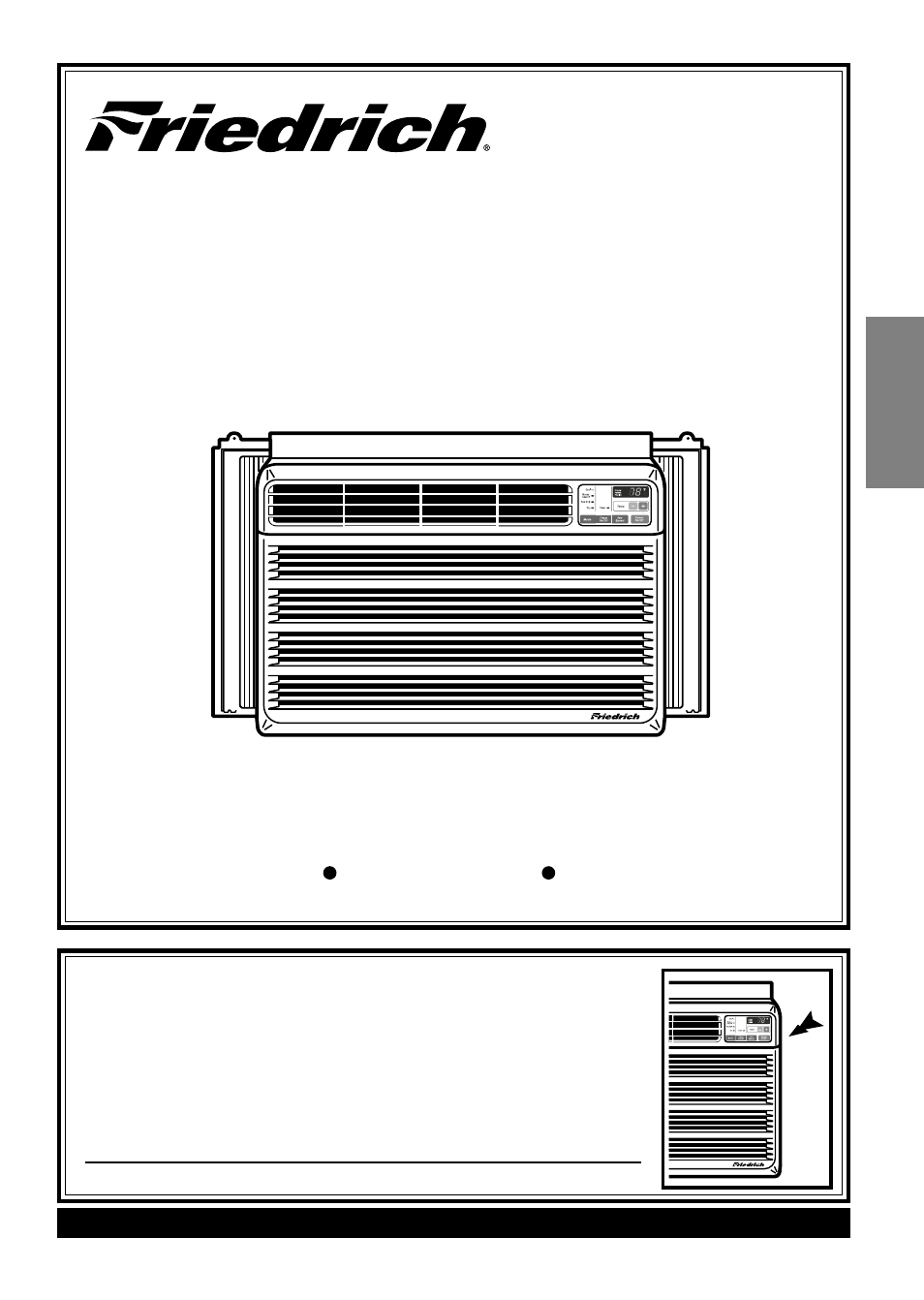 Cp line | Friedrich CP12 User Manual | Page 21 / 58