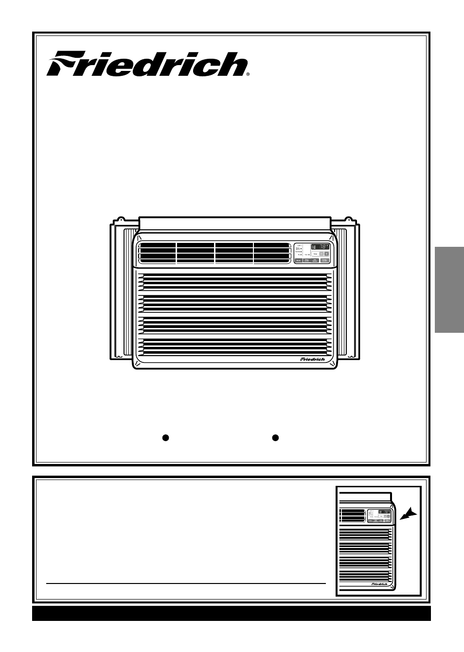 Cp line | Friedrich CP12 User Manual | Page 40 / 58