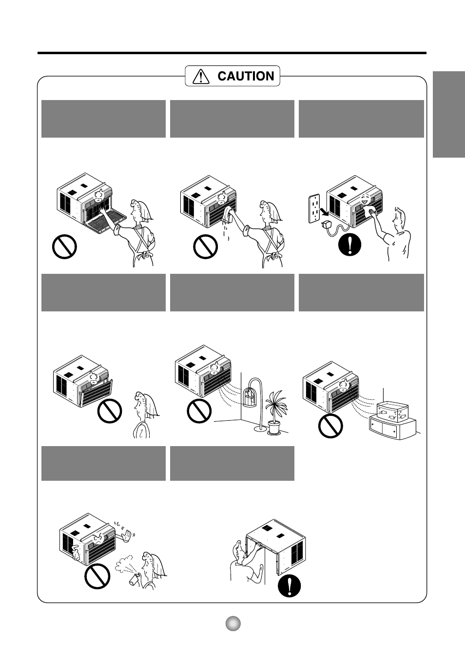 English | Friedrich CP12 User Manual | Page 6 / 58