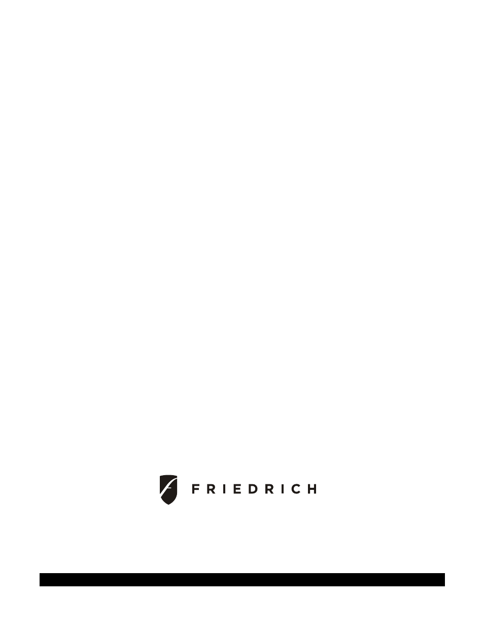 Use factory certified parts | Friedrich CP05N10A User Manual | Page 22 / 22
