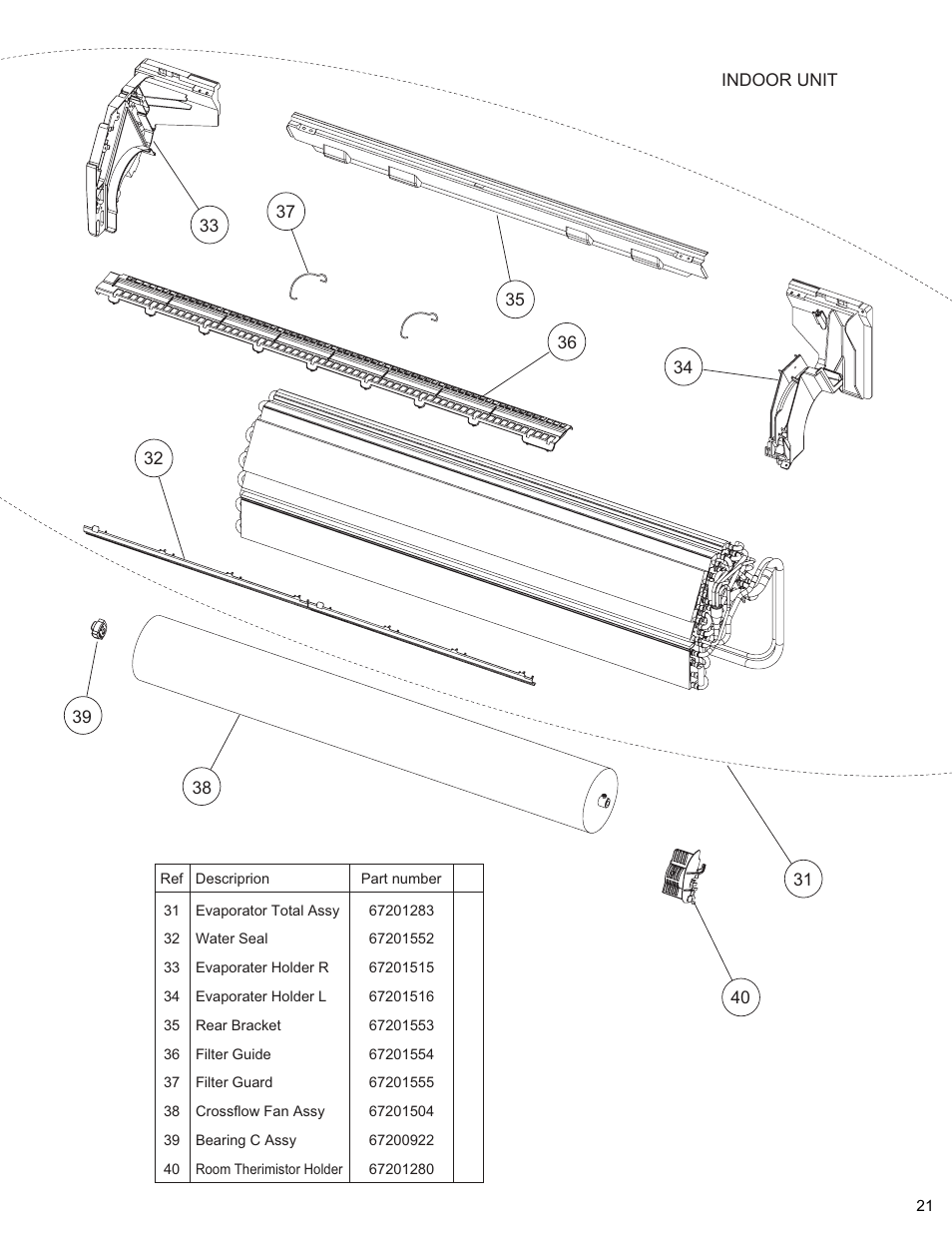 Friedrich MR18Y3H User Manual | Page 22 / 29