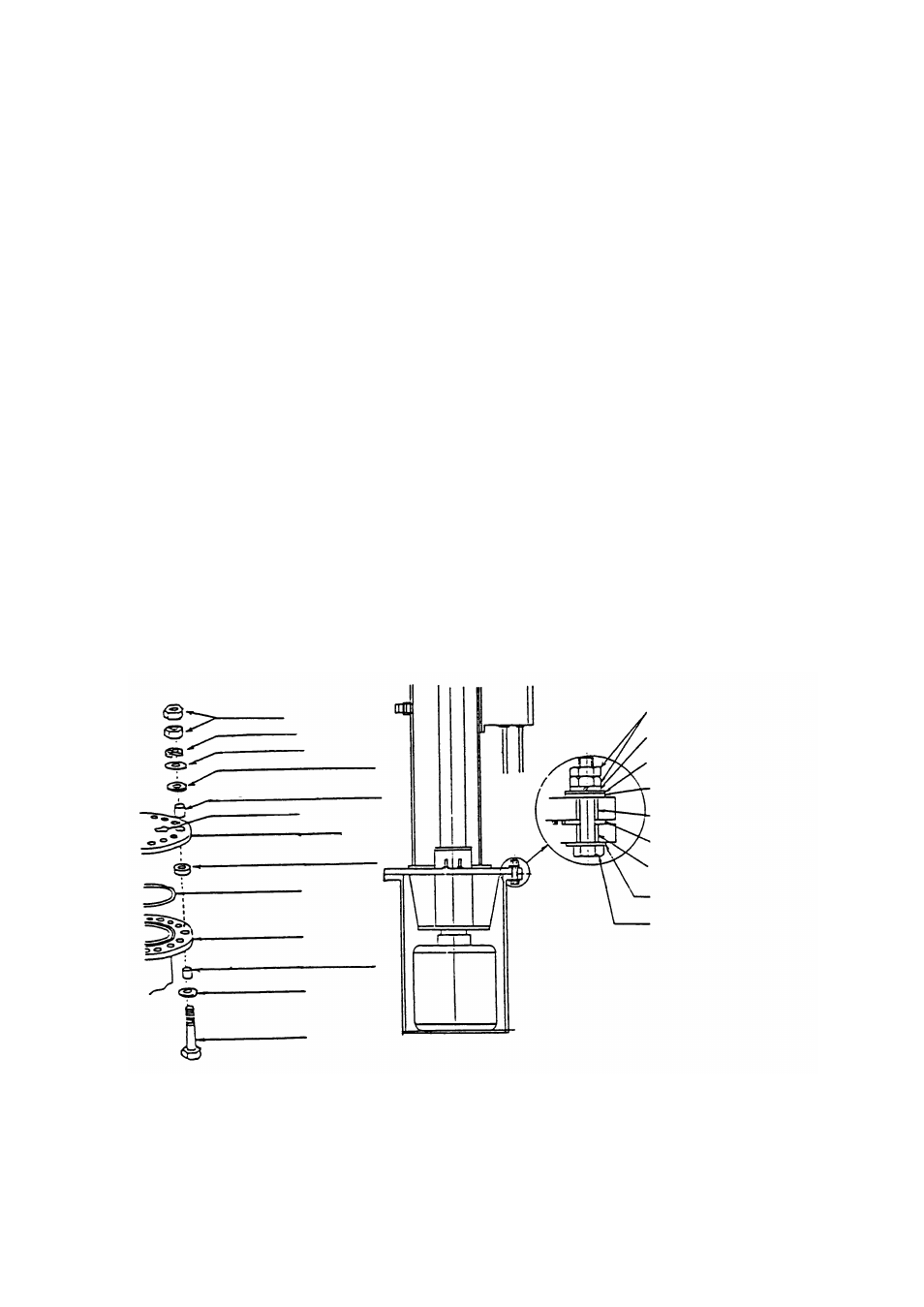 Installing hull unit on retraction tank, Figure 3-6 installation of hull unit | Furuno CSH-24F User Manual | Page 12 / 98