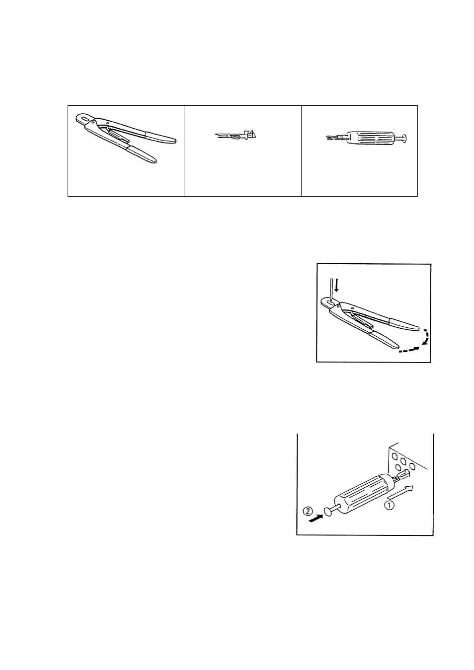 2 how to use the crimping tool, pin extractor | Furuno CSH-24F User Manual | Page 18 / 98