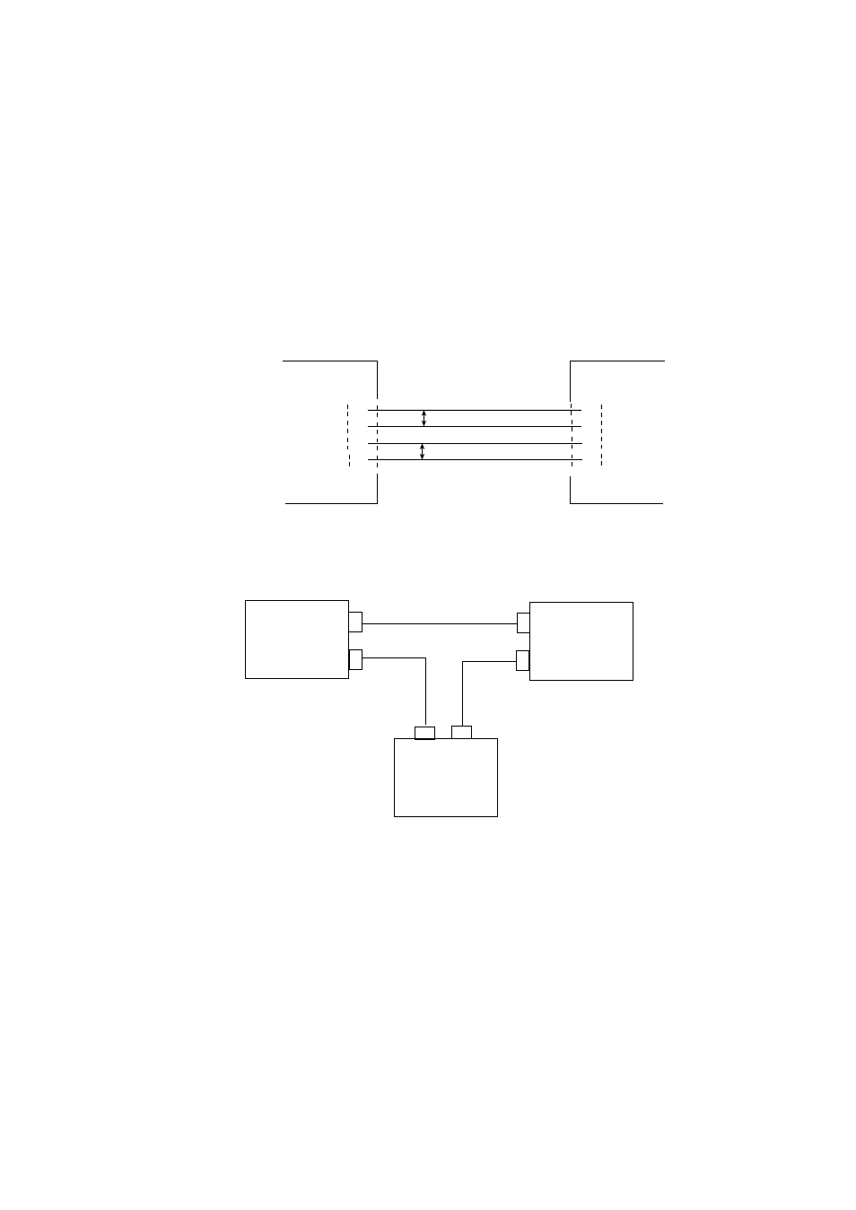 9 interlocking operation with other sonar, Connections for interlocking functions | Furuno CSH-24F User Manual | Page 37 / 98