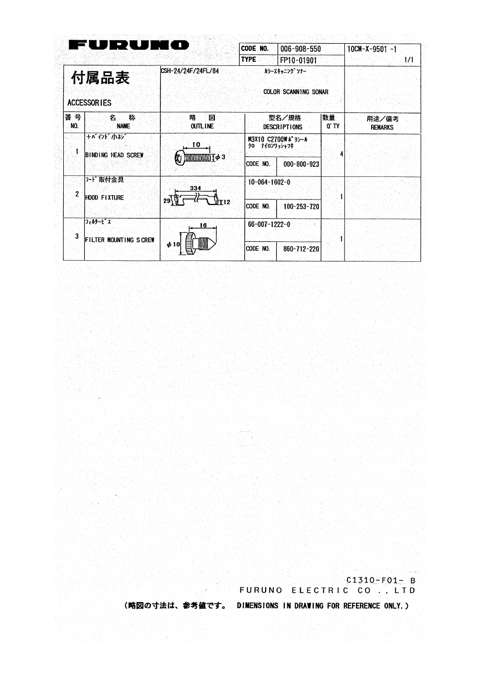 Furuno CSH-24F User Manual | Page 75 / 98