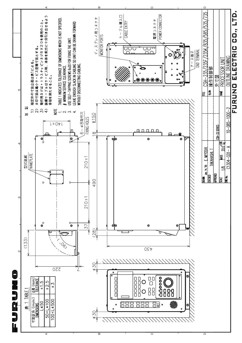 Furuno CSH-24F User Manual | Page 81 / 98