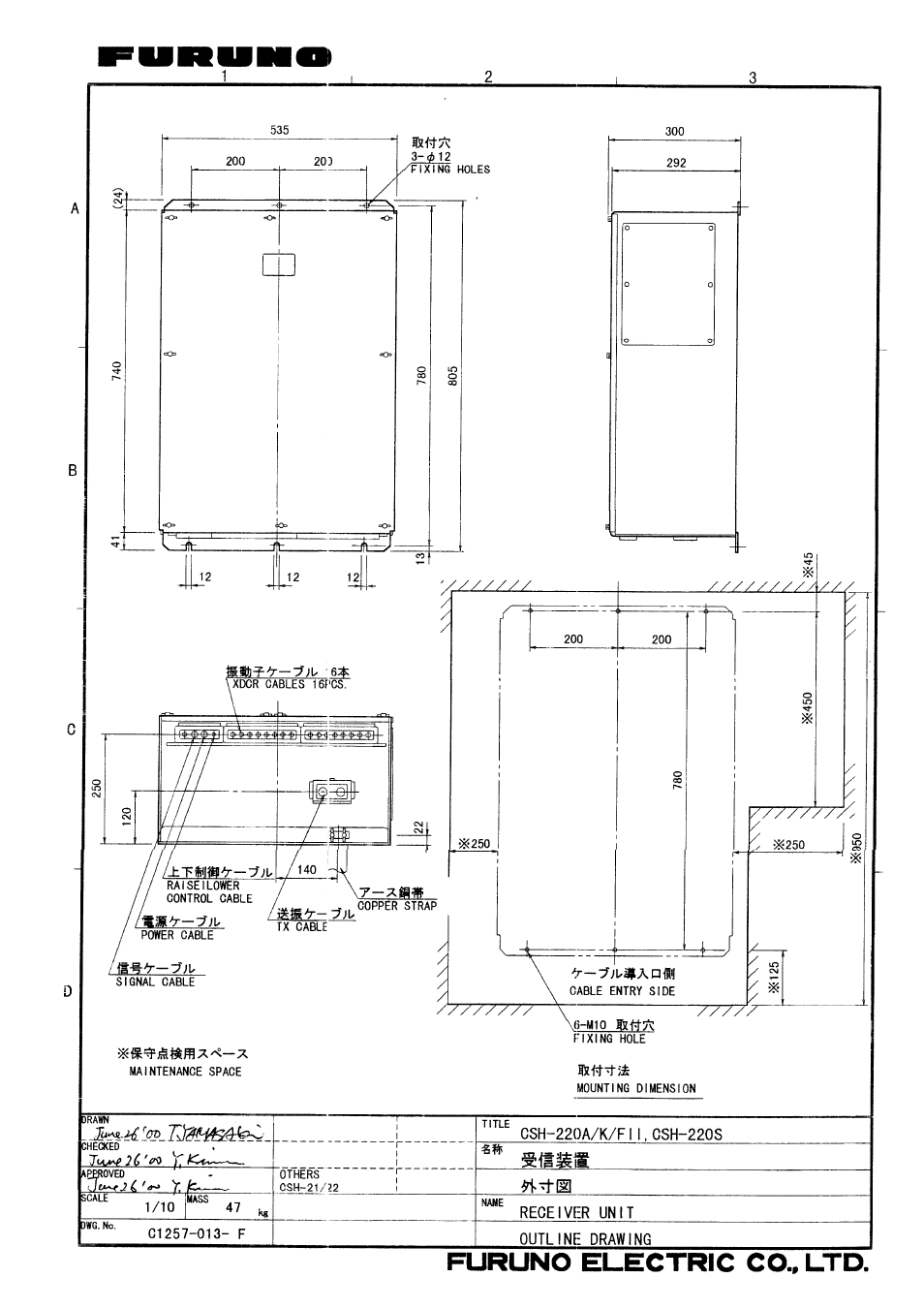 Furuno CSH-24F User Manual | Page 86 / 98
