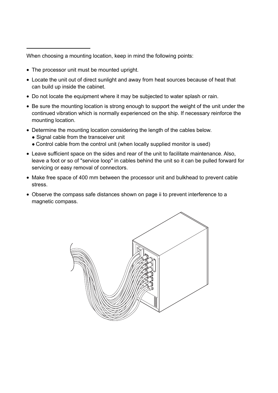 2 processor unit | Furuno FSV-30S User Manual | Page 14 / 80