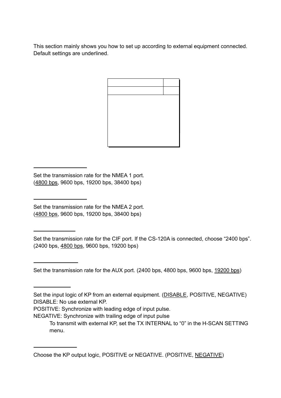 4 other system menu items, 1 interface setting menu | Furuno FSV-30S User Manual | Page 49 / 80