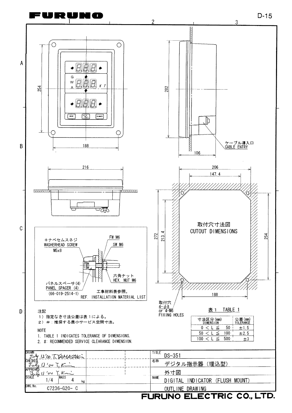 Furuno DS-30 User Manual | Page 88 / 116