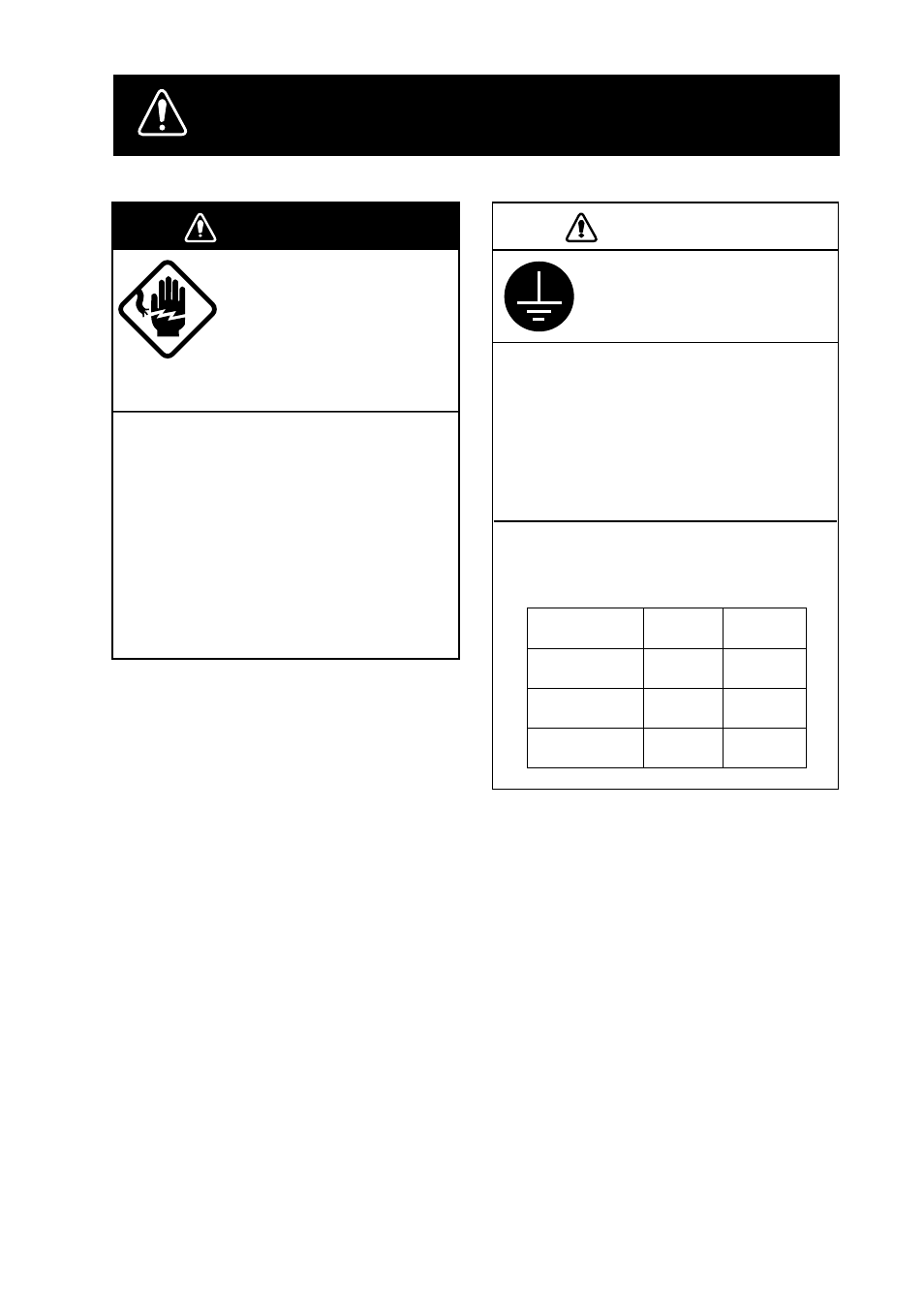 Safety instructions, Warning, Caution | Furuno FM-8700 User Manual | Page 3 / 46