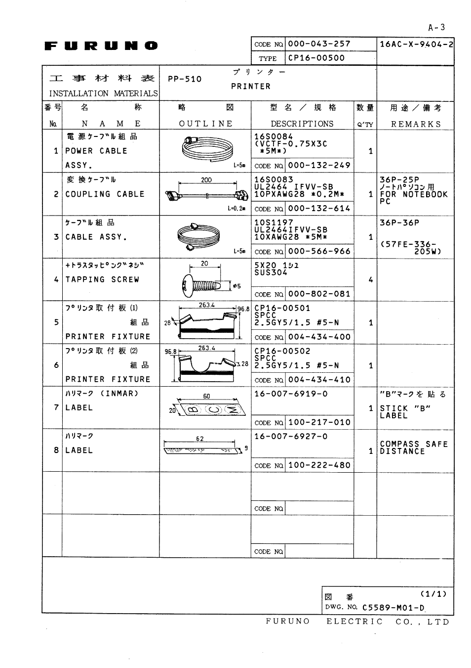 Furuno FM-8700 User Manual | Page 30 / 46