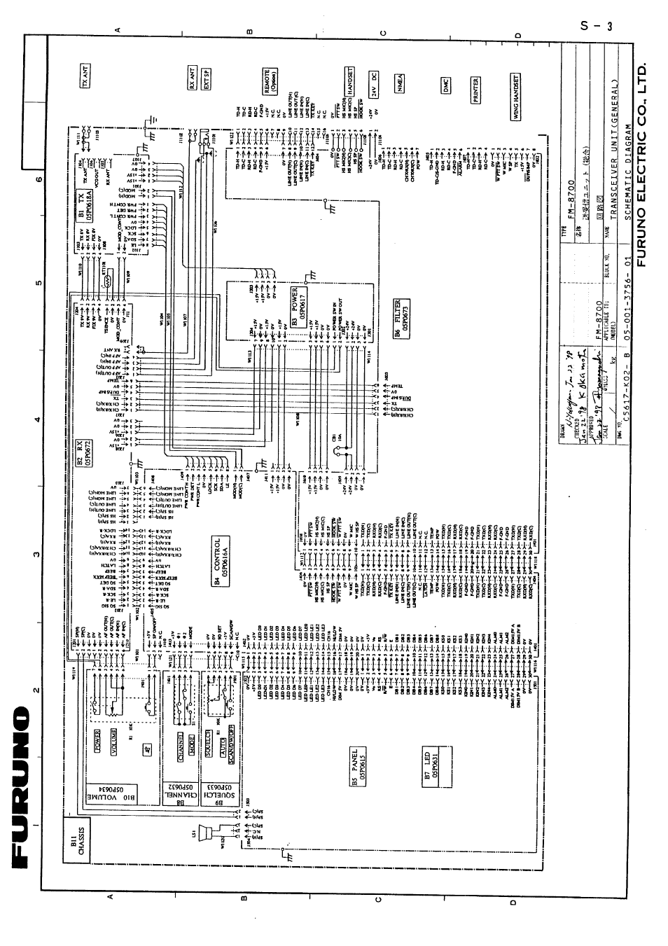 Furuno FM-8700 User Manual | Page 44 / 46