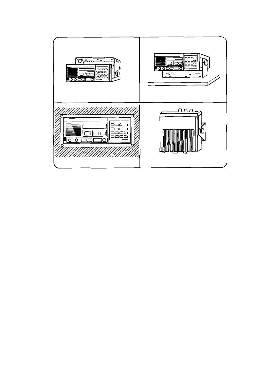 Overview of mounting methods | Furuno FM-8700 User Manual | Page 8 / 46