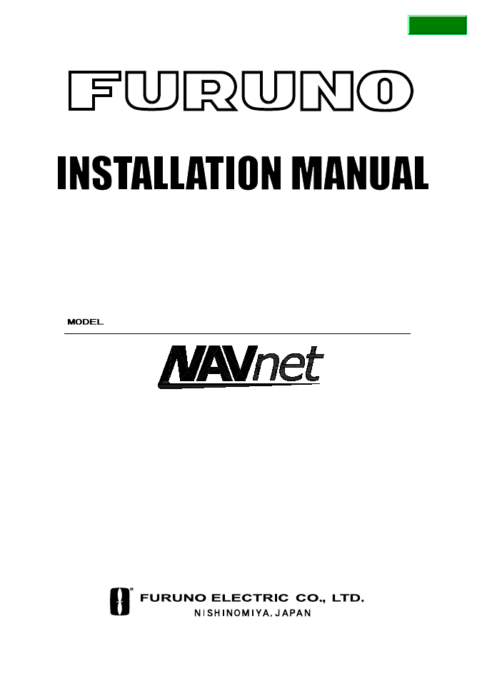 Furuno MARINE RADAR 1823C User Manual | 100 pages