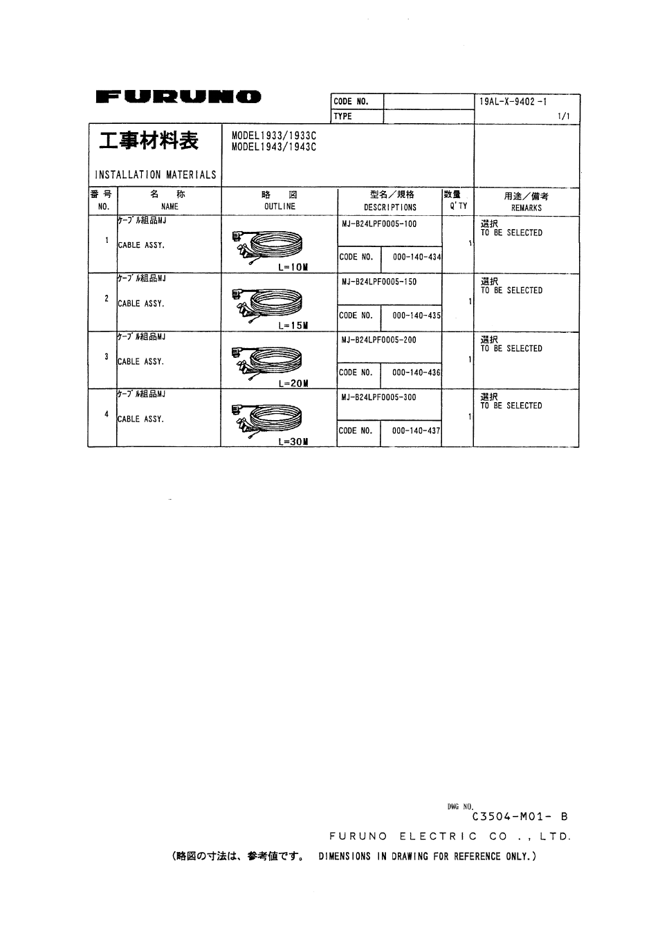Furuno MARINE RADAR 1823C User Manual | Page 81 / 100