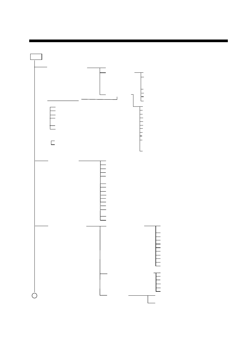 Appendix, Menu tree | Furuno GP-1650WD User Manual | Page 85 / 96