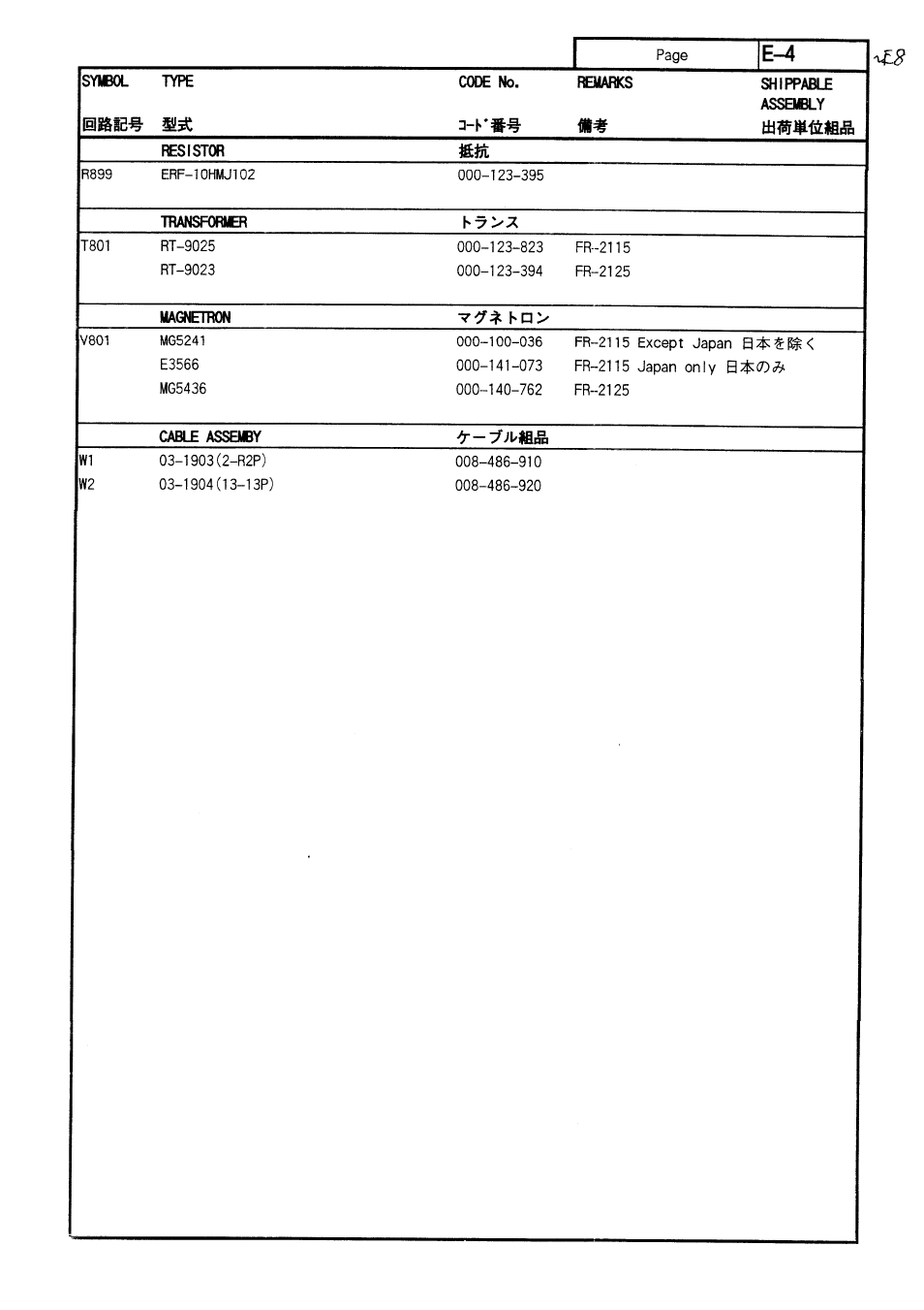 Furuno FR-2805 Series User Manual | Page 138 / 169