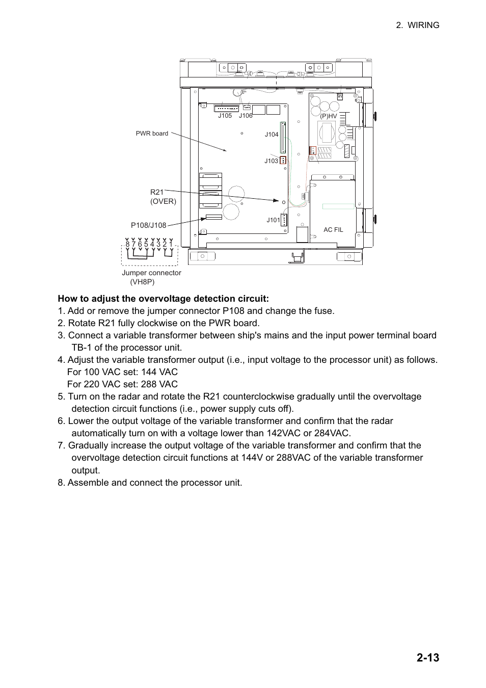 Furuno 2127 User Manual | Page 37 / 136