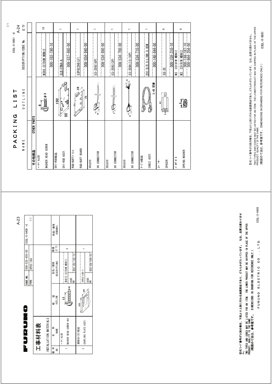 Ꮏ੐ ᧚ ᢱ, A -24, A-23 | Furuno 2127 User Manual | Page 96 / 136