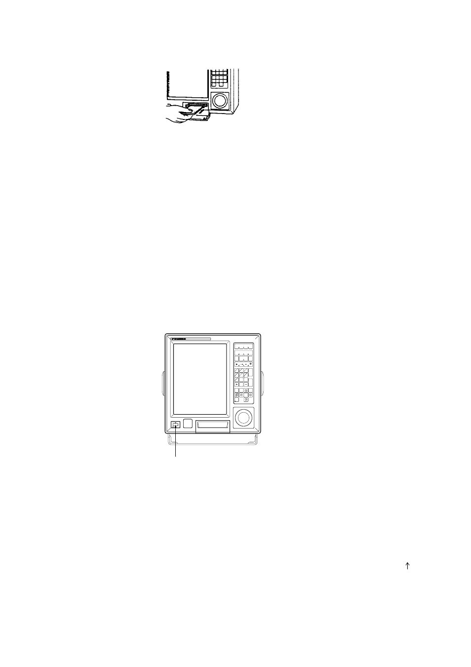 3 turning the power on/off, Turning the power on, Power switch | Furuno GP-3300 User Manual | Page 14 / 137