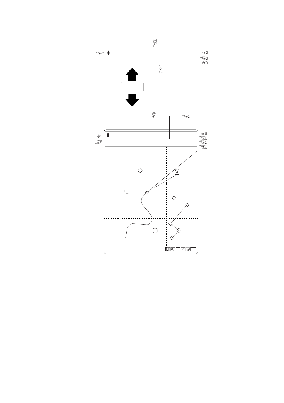 19 plot display when cursor is off, Plot | Furuno GP-3300 User Manual | Page 30 / 137