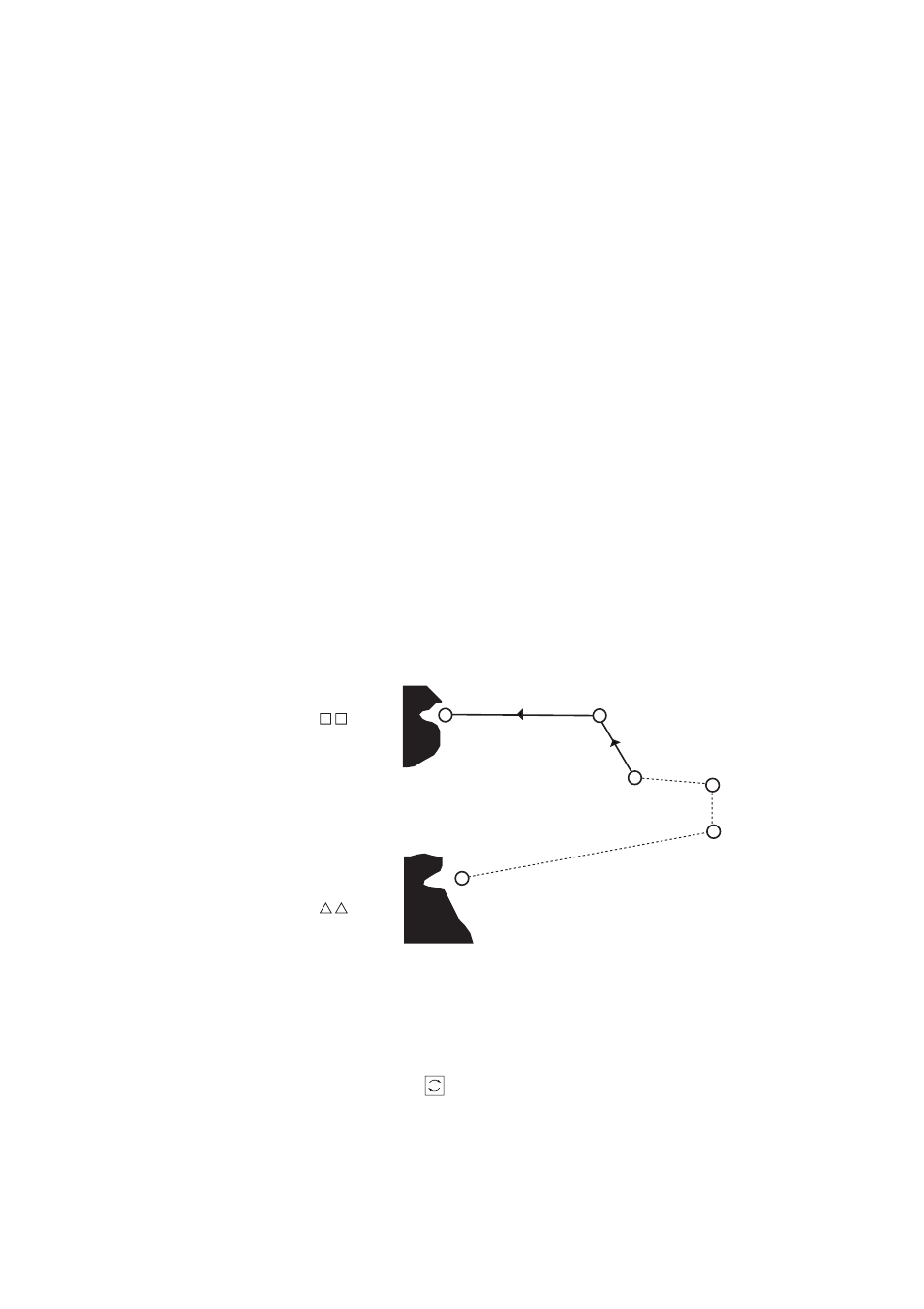 3 temporarily deselecting a route waypoint | Furuno GP-3300 User Manual | Page 65 / 137