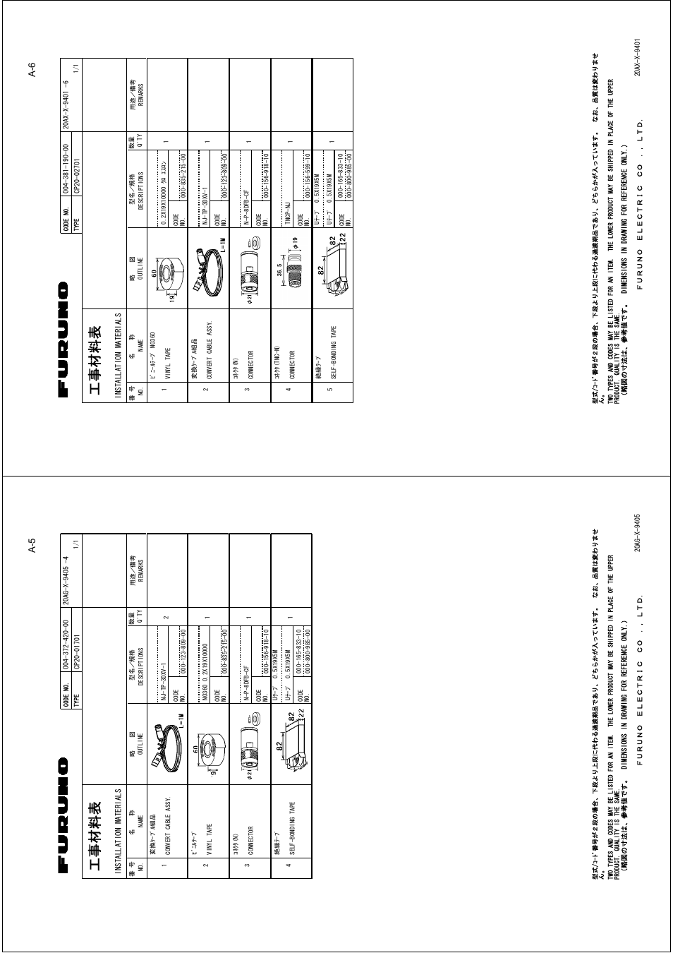 Ꮏ੐ ᧚ ᢱ | Furuno DUAL GPS GP-150-DUAL User Manual | Page 115 / 130