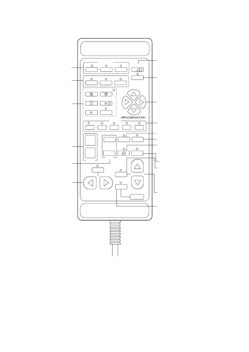 Remote control box, Figure 1-5 remote control box | Furuno CSH-84 User Manual | Page 18 / 110